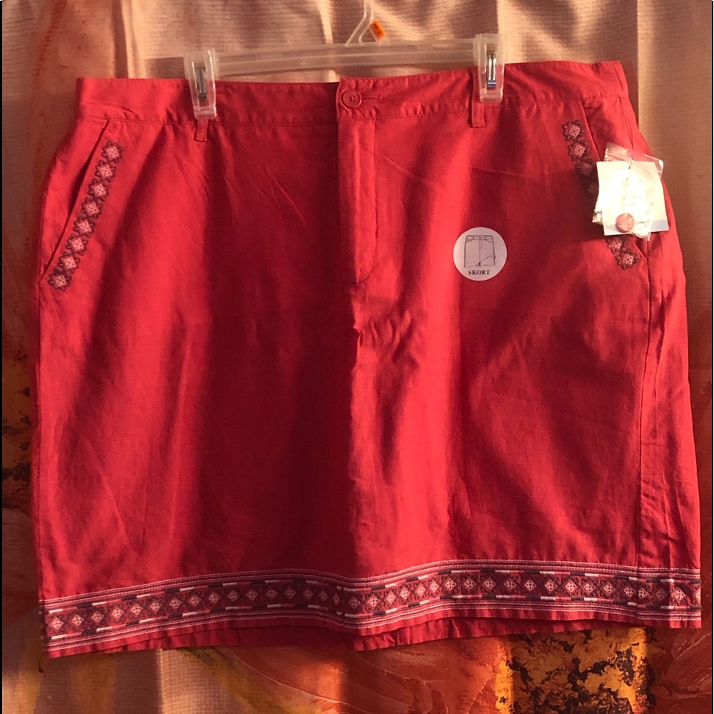 Croft & Barrow Skort